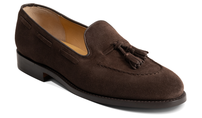 Barker Pevesney - Brown Suede