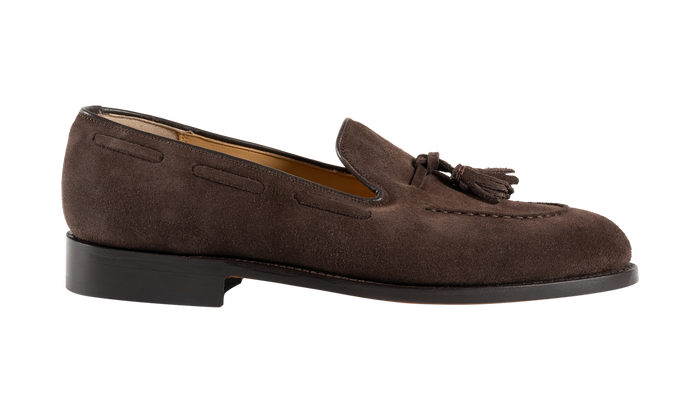 Barker Pevesney - Brown Suede