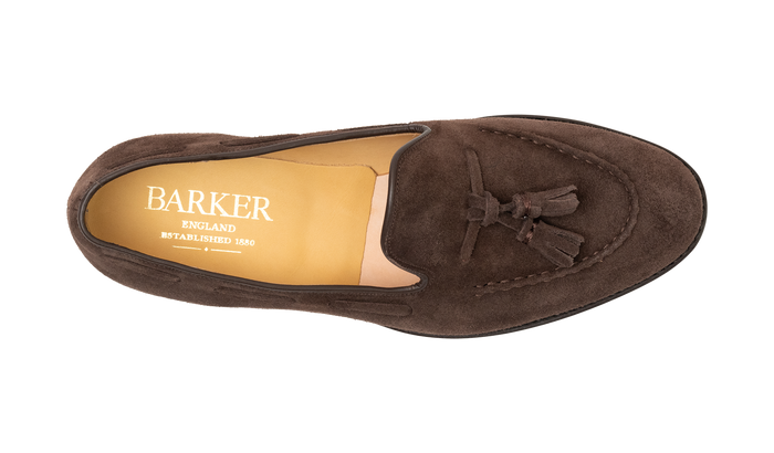 Barker Pevesney - Brown Suede