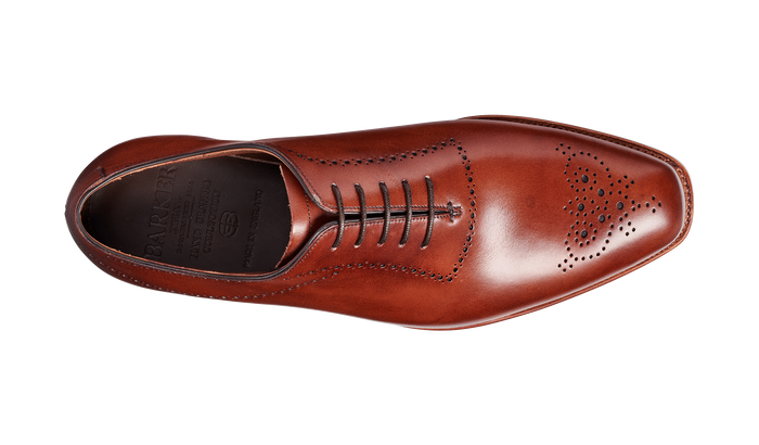 Barker Plymouth - Chestnut Calf Oxford