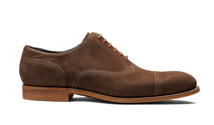 Barker Pullman - Brown Suede