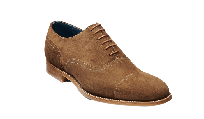 Barker Pullman - Brown Suede