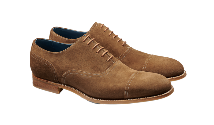 Barker Pullman - Brown Suede