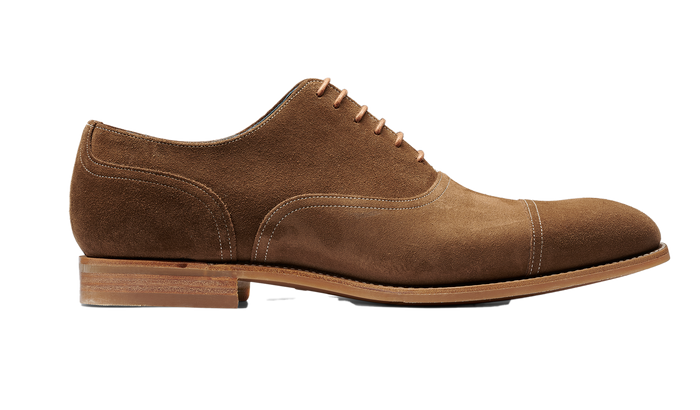 Barker Pullman - Brown Suede