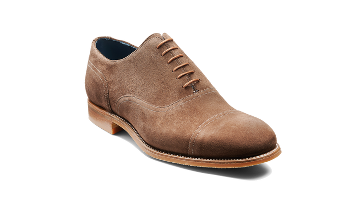 barker Pullman - Brown Suede