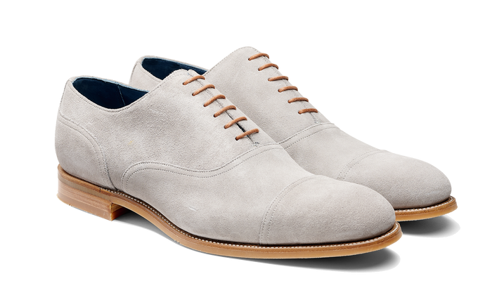 Barker Pullman - Grey Suede