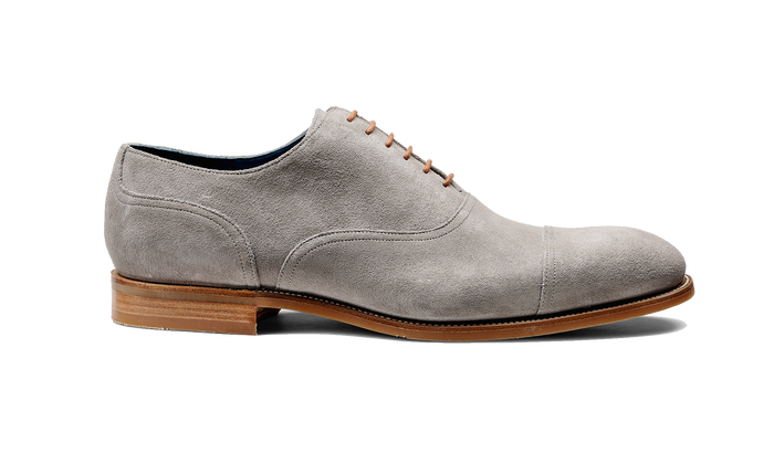 Barker Pullman - Grey Suede