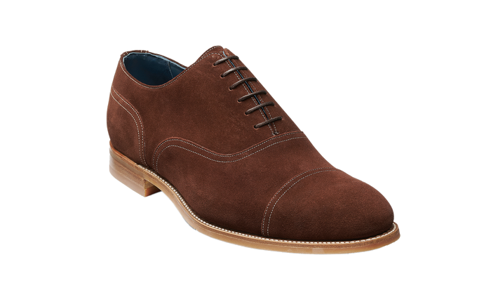 Barker Pullman - Mid Brown Suede