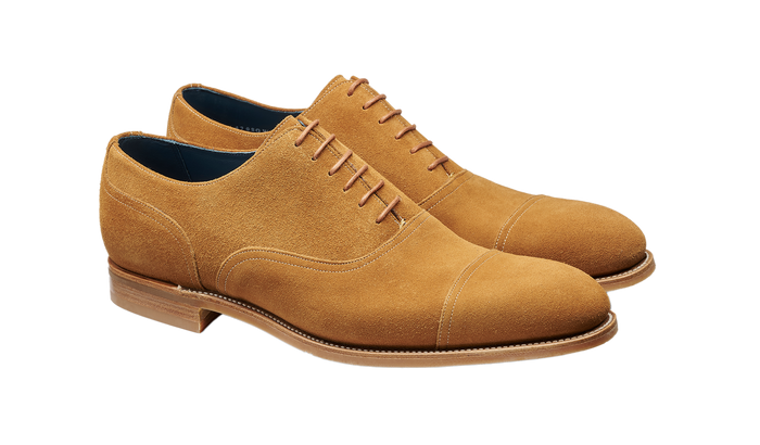Barker Pullman - Mustard Suede