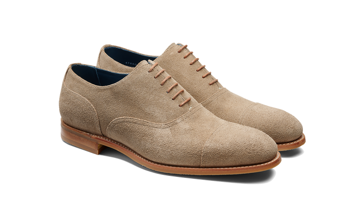 Barker Pullman - Tan Suede