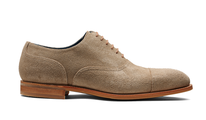 Barker Pullman - Tan Suede
