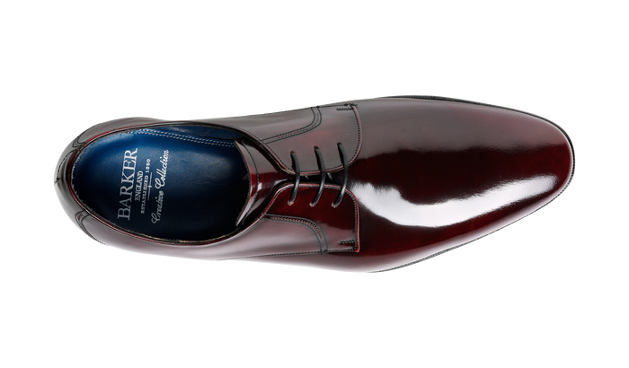 Barker Rutherford - Burgundy Hi-Shine Derby