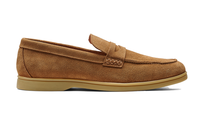 Barker Santiago - Tan Suede Caramel Sole