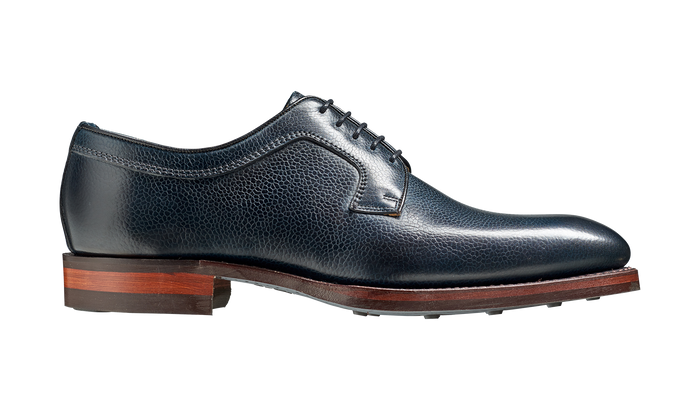 Barker Skye - Navy Grain Derby