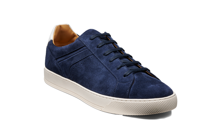 barker Skylar - Navy Suede White