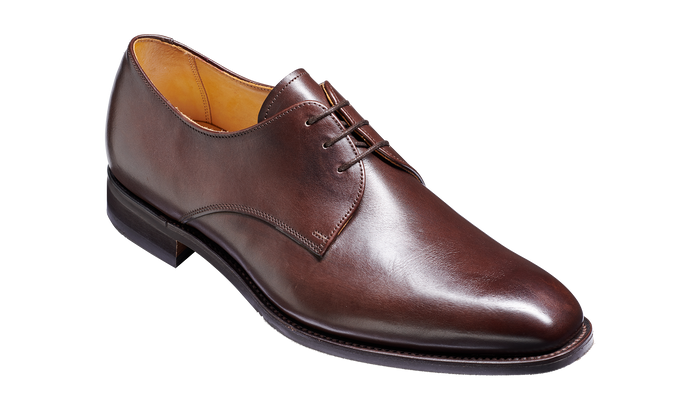 barker St. Austell - Dark Walnut Calf Derby