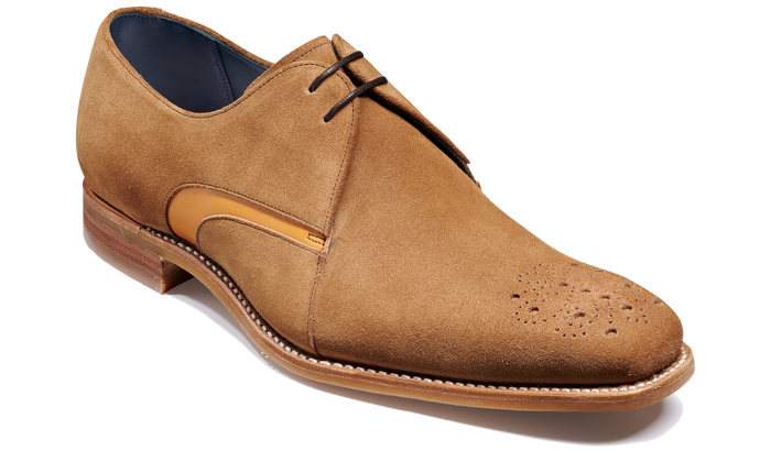 barker Sullivan - Tan Suede Cedar Stain