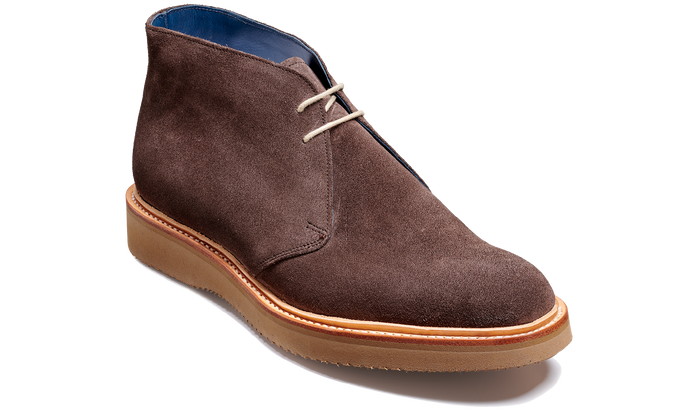 barker Ted - Dark Brown Suede