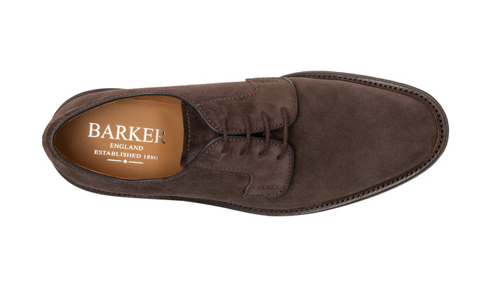 Barker Truro - Brown Suede