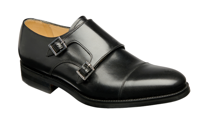 Barker Tunstall 2 - Black Calf