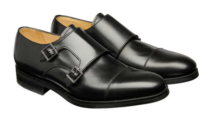 Barker Tunstall 2 - Black Calf