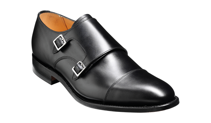 barker Tunstall - Black Calf Monk Strap