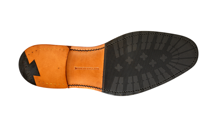 Barker Turing - Black Calf Hand Stitched Oxford