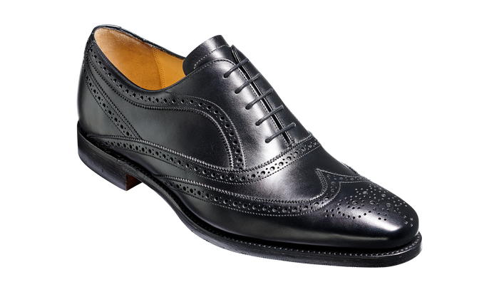 barker Turing - Black Calf Hand Stitched Oxford