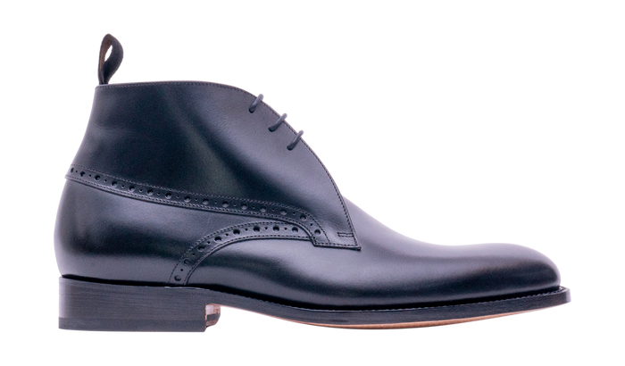 Barker Tyne - Black Calf