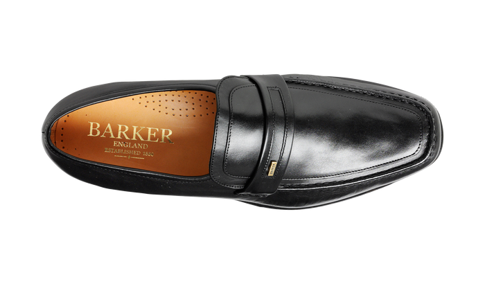 Barker Wesley - Black Calf Loafer