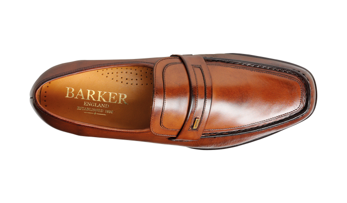 Barker Wesley - Chestnut Calf Loafer