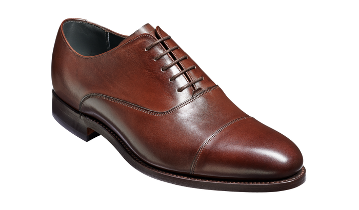 barker Winsford - Dark Walnut Calf Oxford Shoe