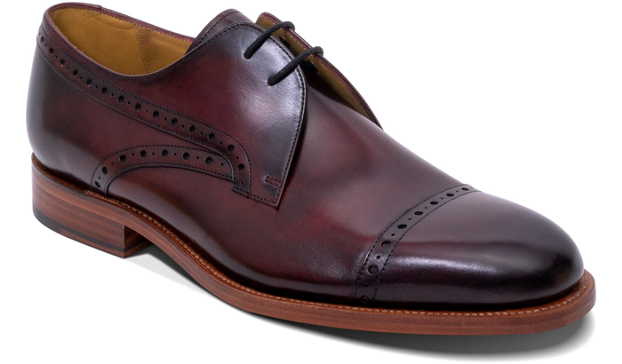 Barker Wye - Hand Brushed Burgundy