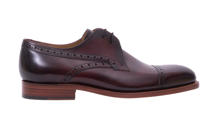 Barker Wye - Hand Brushed Burgundy