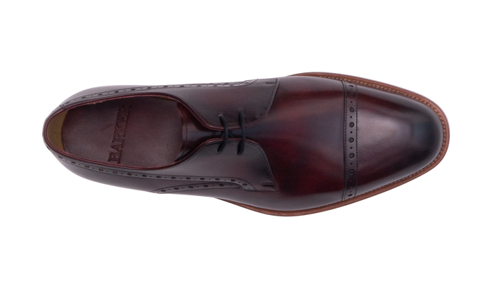 Barker Wye - Hand Brushed Burgundy