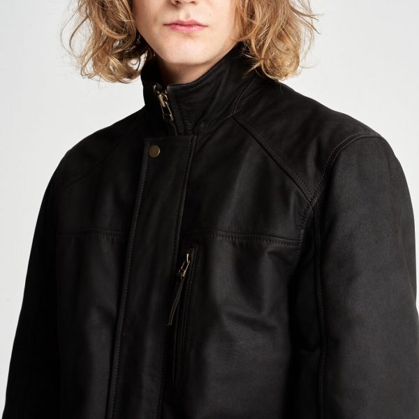 Barneys Originals Barney&Taylor Men’s Buffalo Leather Coat