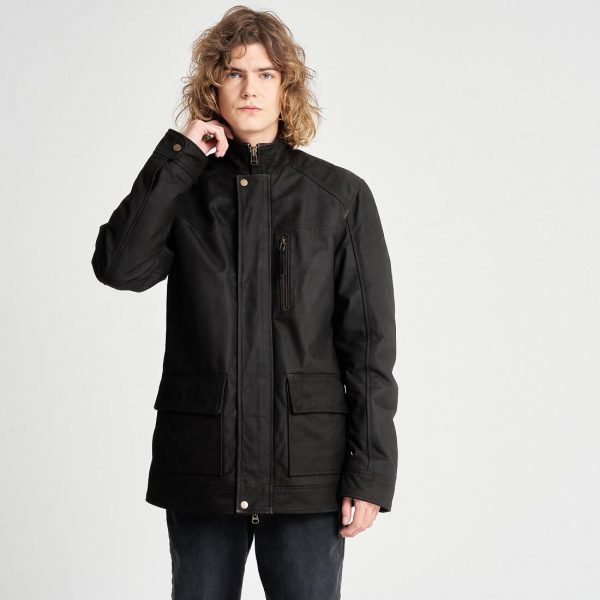 barneys originals Barney&Taylor Men’s Buffalo Leather Coat