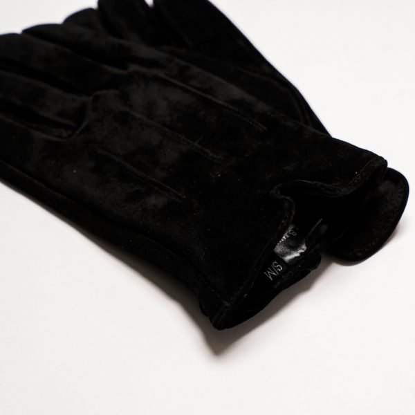 Barneys Originals Men’s Black Suede Gloves