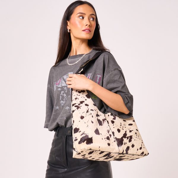 barneys originals Raw Cow Hide Bag