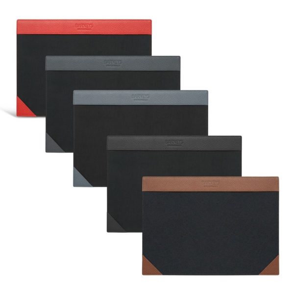 barneys originals Real Leather & Felt Desk Pad A3