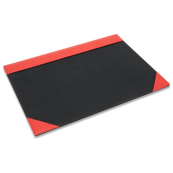 Barneys Originals Real Leather & Felt Desk Pad A4