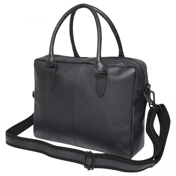 Barneys Originals Real Leather Laptop Bag