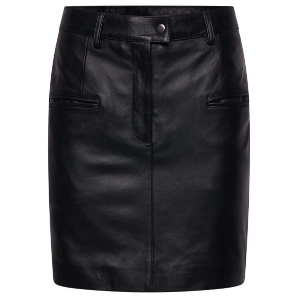 Barneys Originals Women’s Real Leather Skirt