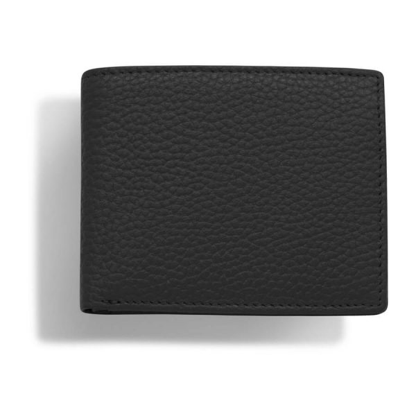 barneys originals Black Textured Leather Wallet with 4 Card Slots