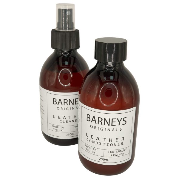 barneys originals Leather Care Kit with Cleaner Conditioner & Wipes