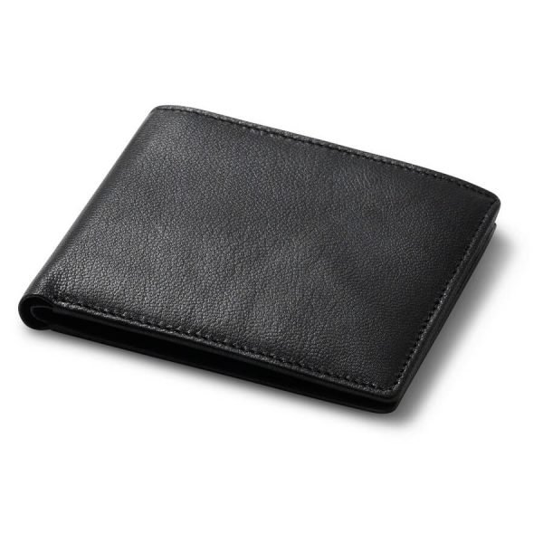 Barneys Originals Men’s Black Faux Leather Wallet – 4 Card Slots