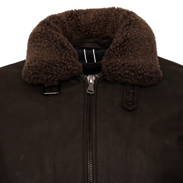 Barneys Originals Men’s Buffalo Harrington Jacket With Collar