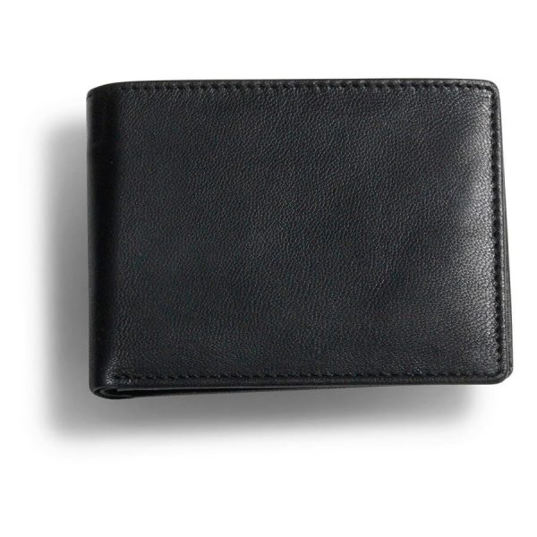 barneys originals Men’s Minimalist Real Leather Wallet with 4 Card Slots
