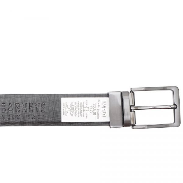 Barneys Originals Men’s Real Leather Brown/Black Reversible Belt