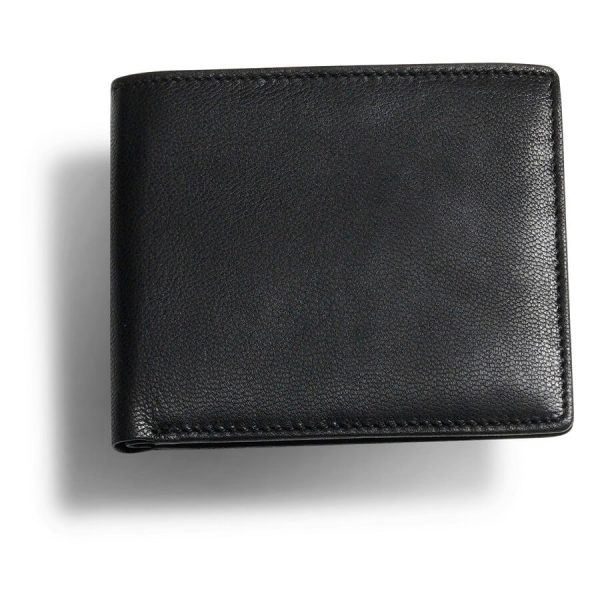 Barneys Originals Men’s Real Leather Smooth RFID Wallet – 6 Card Slots